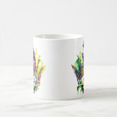 Mug Mardi Gras - Oiseau Et Couronne (Centre)