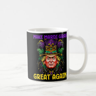 Mug Mardi Gras Trump 2025 Drôle Mardi Gras Grand
