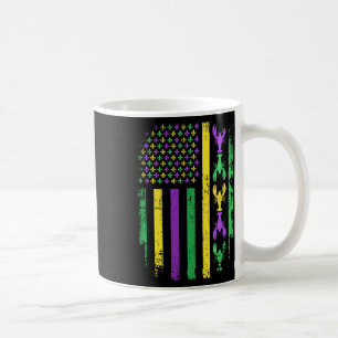 Mug Mardi Gras Us Drapeau Américain À La Nouvelle Orle