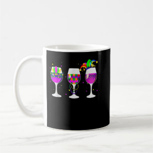 Mug Mardi Gras Verre De Vin Drôle Vin Boisson Pour M