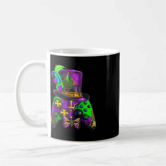 Mug Mardi Gras Video Game Controller E sport pour enfa (Gauche)
