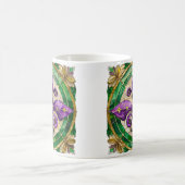 Mug Mardi Gras Vitrail Fleur de lis (Centre)
