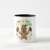 Mug Mardi Gras Who's Your Goldendaddy" Golden Retrieve (Centre)