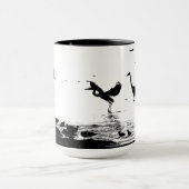Mug Marécages d'animaux de faune d'oiseau de héron (Centre)