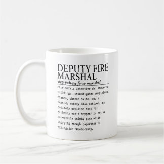 Mug maréchal adjoint des incendies