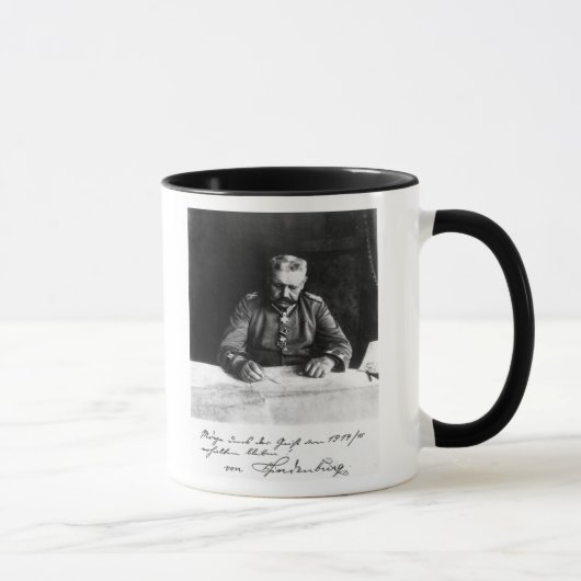 Mug Maréchal Paul von Hindenburg, 1914 (Droite)