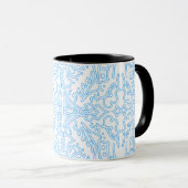 Mug Marée Azur Céleste (Devant droit)