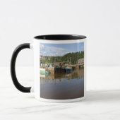 Mug Marée intermédiaire dans la baie de Fundy à St. Ma (Gauche)