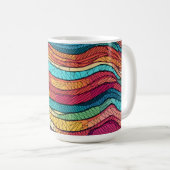 Mug Marée mosaïque (Devant droit)