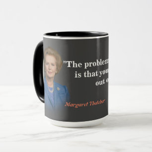 Mug Margaret Thatcher Citation sur le socialisme