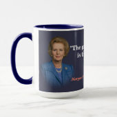 Mug Margaret Thatcher Cite Sur Le Socialisme (Gauche)