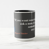 Mug Margaret Thatcher Cite Sur Qui Demander (Centre)