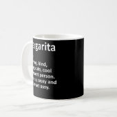 Mug MARGARITA Definition Personalized Funny Birthday G (Devant gauche)