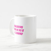 Mug "Margaritas m'a fait le faire" Custom Cinco de May (Devant gauche)