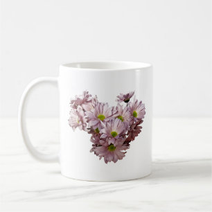 Mug Margaritas roses Mums Cœur