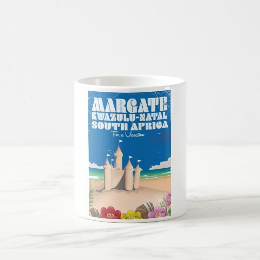 Mug Margate, KwaZulu-Natal - Afrique du Sud imprimé vo (Centre)