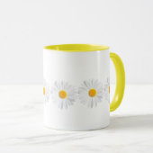 Mug marguerite blanche (Devant droit)