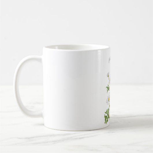 Mug Marguerite blanche (Gauche)