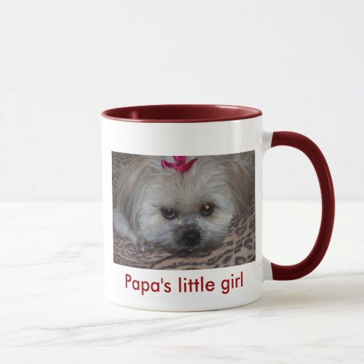 Mug Marguerite comme petite fille du papa (Droite)