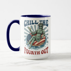 Mug Marguerite de la Statue de la Liberté pour Refroid