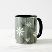 Mug Marguerite de planche de grange (Devant droit)