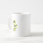 Mug Marguerites africaines Lemon Symphony (Devant gauche)