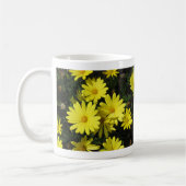 Mug - Marguerites avec nom (Gauche)