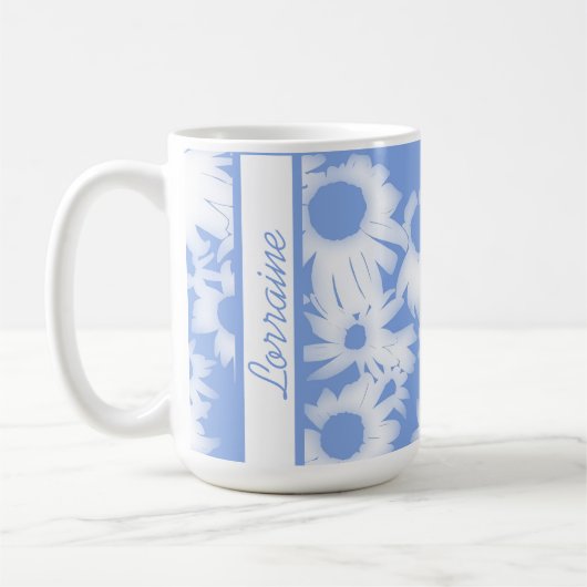 Mug Marguerites bleues (Gauche)