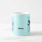 Mug Marguerites bleues papillon  (Centre)