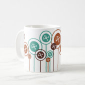 Mug Marguerites de biologie moléculaire (Devant gauche)