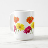 Mug Marguerites de Gerbera (Devant gauche)