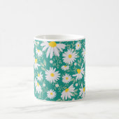 Mug Marguerites de printemps - Vert clair (Centre)
