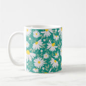 Mug Marguerites de printemps - Vert clair (Gauche)