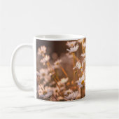 Mug Marguerites des prés de coucher du soleil (Gauche)