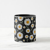 Mug Marguerites en noir (Centre)
