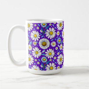 Mug Marguerites et Feuilles
