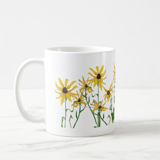 Mug Marguerites jaunes (Gauche)