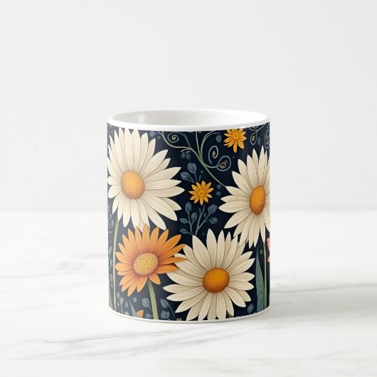 Mug Marguerites peintes (Centre)