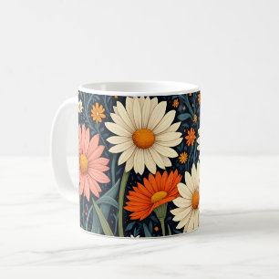 Mug Marguerites Peintes Douces