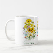Mug Marguerites personnalisées (Gauche)