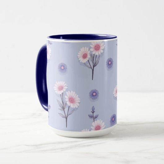 Mug Marguerites Poussière de Fée (Devant gauche)