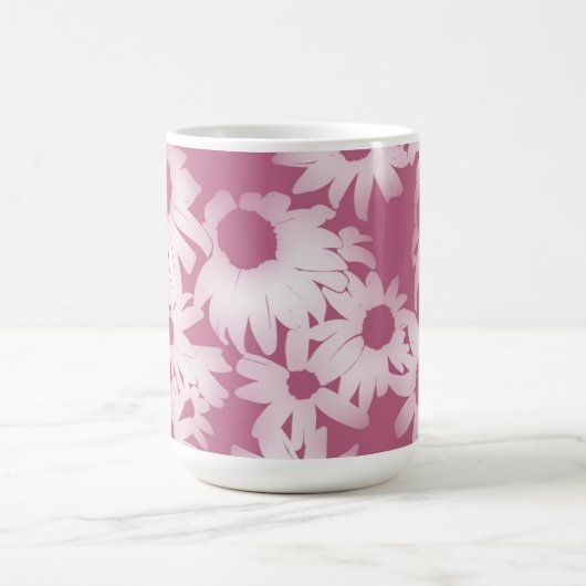Mug Marguerites Raspberry Color Me (Centre)