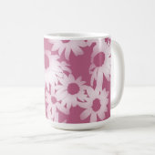 Mug Marguerites Raspberry Color Me (Devant droit)