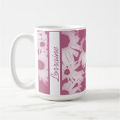 Mug Marguerites Raspberry Color Me (Gauche)