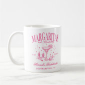 Mug Marguerites Rétro Modernes et Mariage Rayé Bach (Gauche)