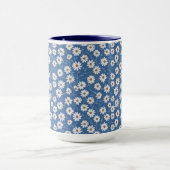 Mug Marguerites Rêve Indigo (Centre)