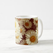 Mug marguerites vintages (Devant droit)