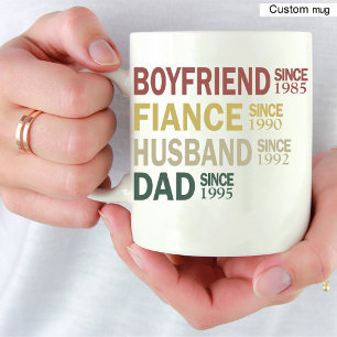 Mug Mari à papa, révélation de grossesse / Nouveau caf