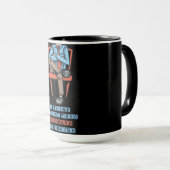 Mug Mari amusant  (Devant droit)