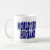 Mug Mari avec moitié bleu foncé (Gauche)